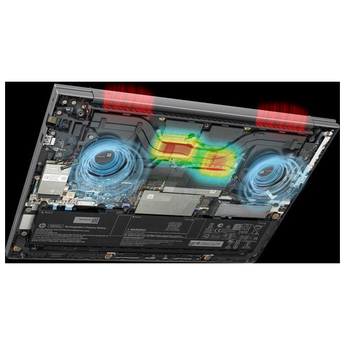 HP B72U1ET ZBook X G1i Wolf Pro workstation mobile 16 pollici WUXGA Intel Core Ultra 7 32GB RAM 1TB SSD NVIDIA RTX PRO 2000 colore Argento