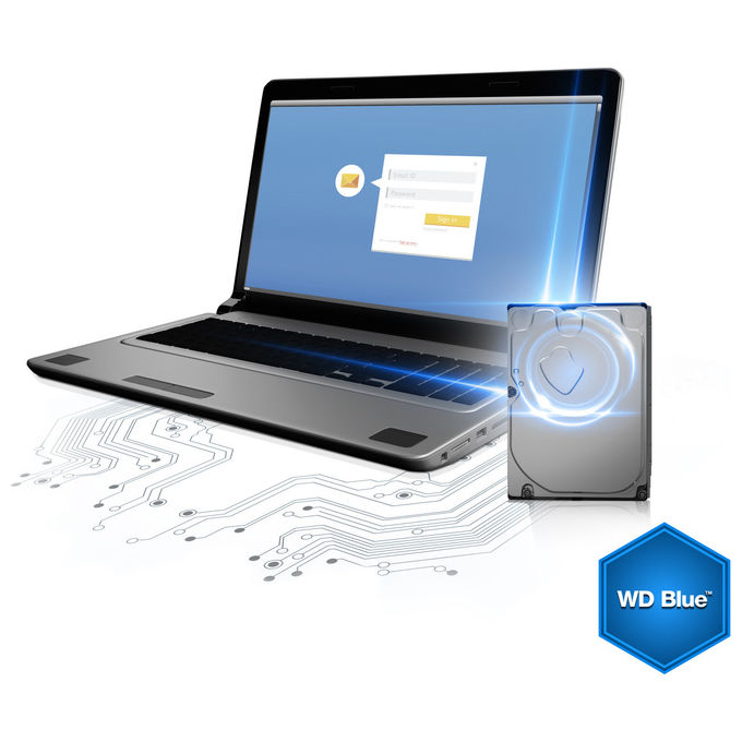Western Digital Blue 1Tb Sata III Hdd 3.5'' 7200Rpm
