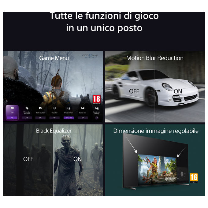 Sony BRAVIA XR XR8A 77'' (195cm) 4K Ultra HD Smart TV Nero