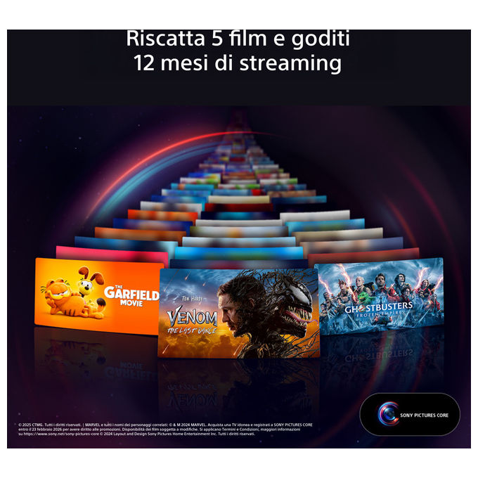 Sony BRAVIA XR XR8A 77'' (195cm) 4K Ultra HD Smart TV Nero
