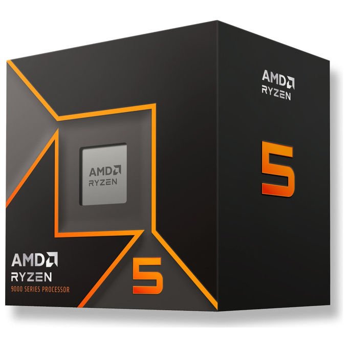 Amd Ryzen 5 9600 Processore 3.8 GHz, 6 Core - Yeppon