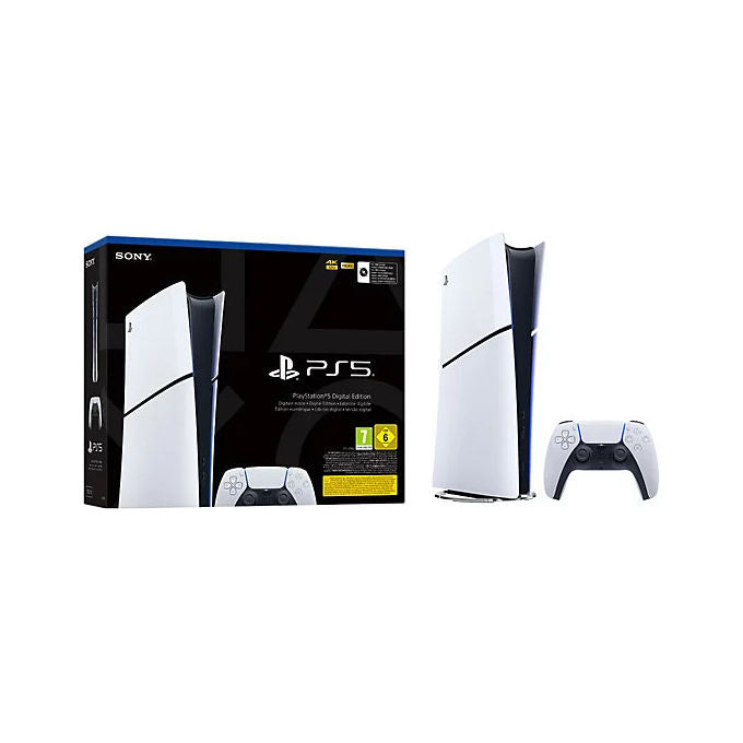 SONY PlayStation 5 Digital Edition Console Nera-Bianca 825GB Wi-Fi