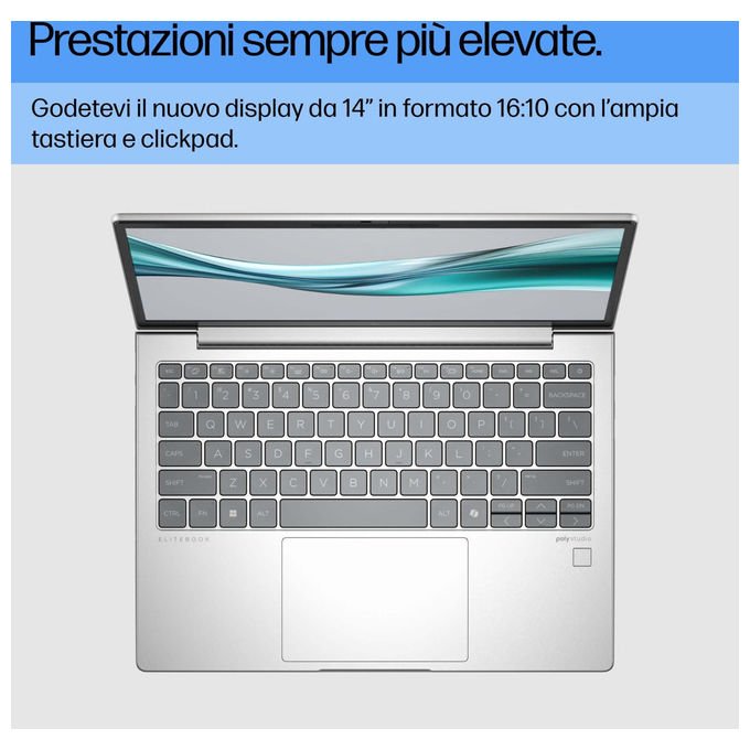 Hp EliteBook 640 G11 Computer Portatile 14'' WUXGA, 16GB RAM, 512GB SSD, Argento