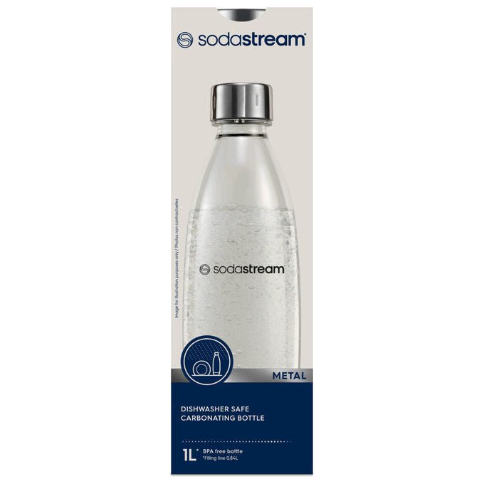 SodaStream Fuse Metal Bottiglia carbonatazione 1 Litro