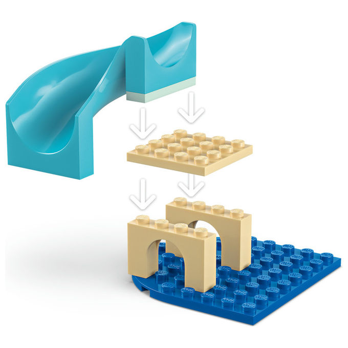 Lego Gabby's Dollhouse Avventura nell'acquario di Gabby Sirena 11204