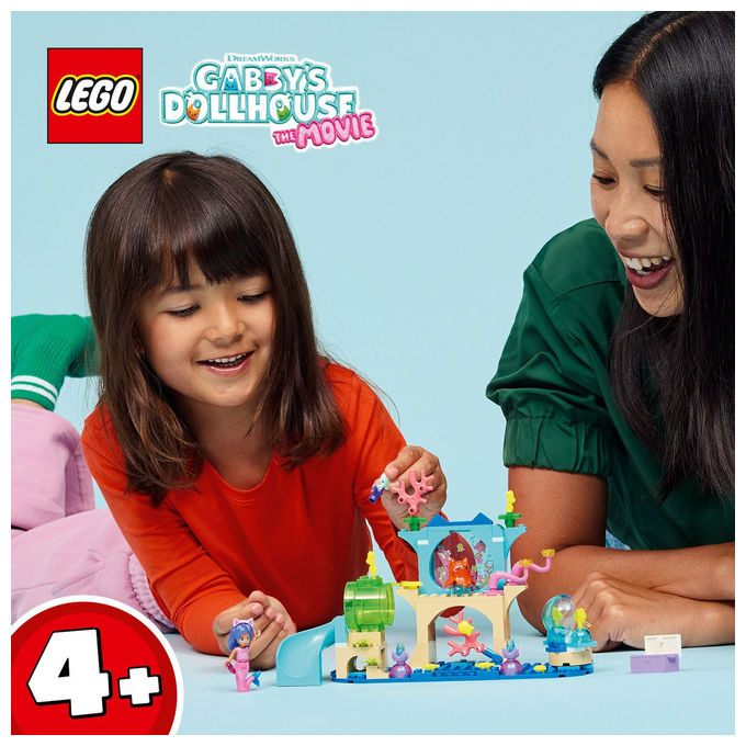 Lego Gabby's Dollhouse Avventura nell'acquario di Gabby Sirena 11204