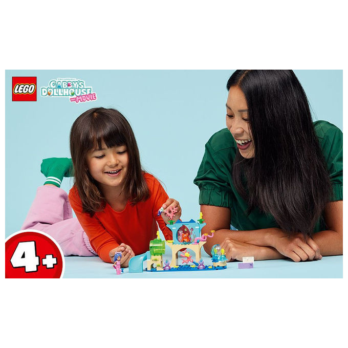 Lego Gabby's Dollhouse Avventura nell'acquario di Gabby Sirena 11204