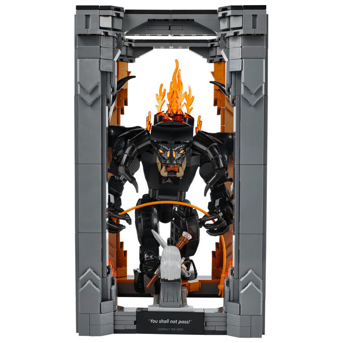 LEGO Icons Il Signore degli Anelli Book Nook del Balrog