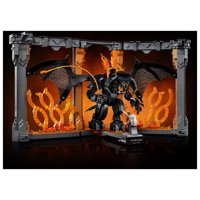 LEGO Icons Il Signore degli Anelli Book Nook del Balrog