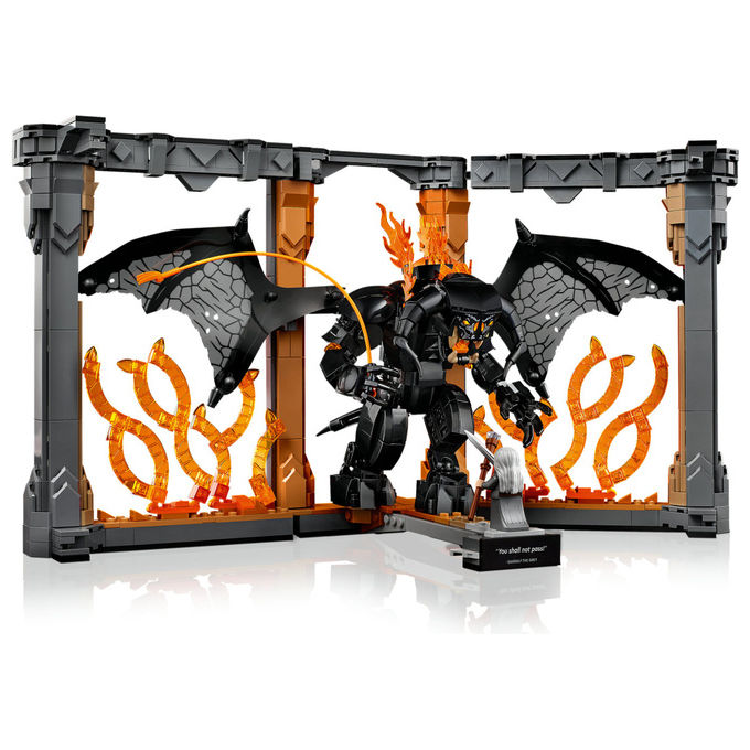 LEGO Icons Il Signore degli Anelli Book Nook del Balrog