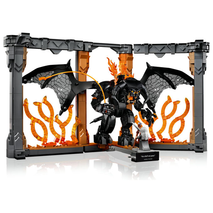 LEGO Icons Il Signore degli Anelli Book Nook del Balrog