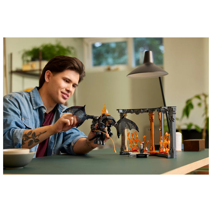 LEGO Icons Il Signore degli Anelli Book Nook del Balrog