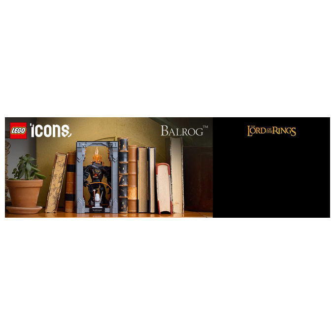 LEGO Icons Il Signore degli Anelli Book Nook del Balrog
