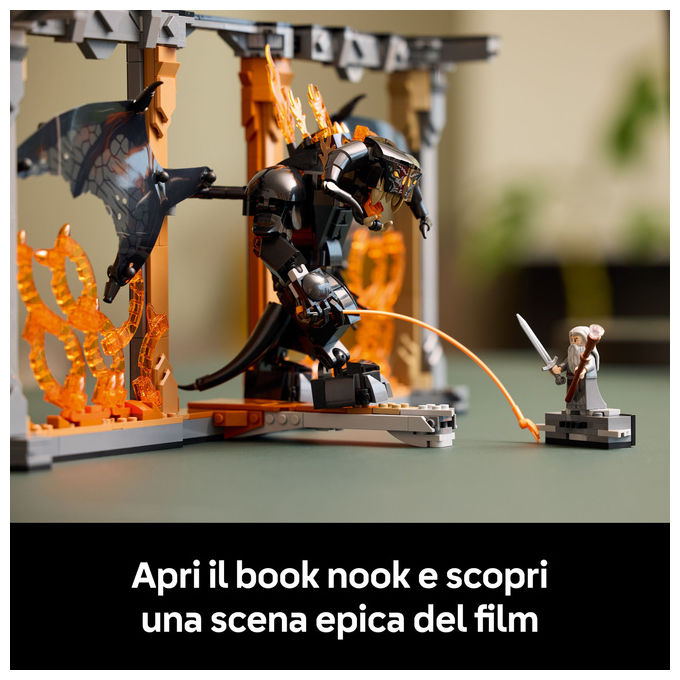 LEGO Icons Il Signore degli Anelli Book Nook del Balrog