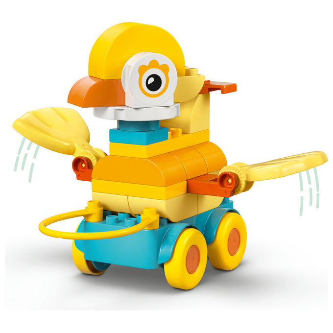Lego Duplo, Animali su Ruote 3 in 1, Set Costruzioni