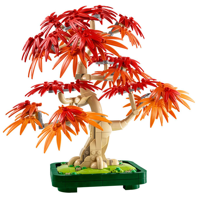 Lego Botanicals Bonsai Acero Rosso Giapponese, 474 Pezzi