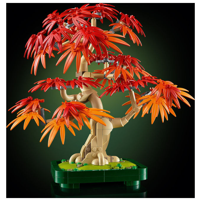 Lego Botanicals Bonsai Acero Rosso Giapponese, 474 Pezzi