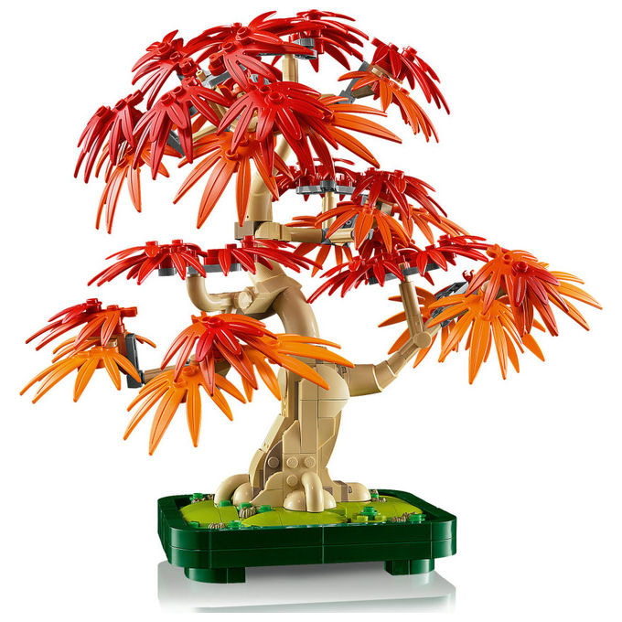 Lego Botanicals Bonsai Acero Rosso Giapponese, 474 Pezzi