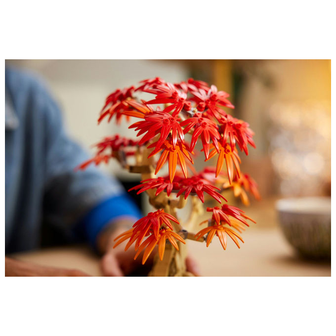 Lego Botanicals Bonsai Acero Rosso Giapponese, 474 Pezzi