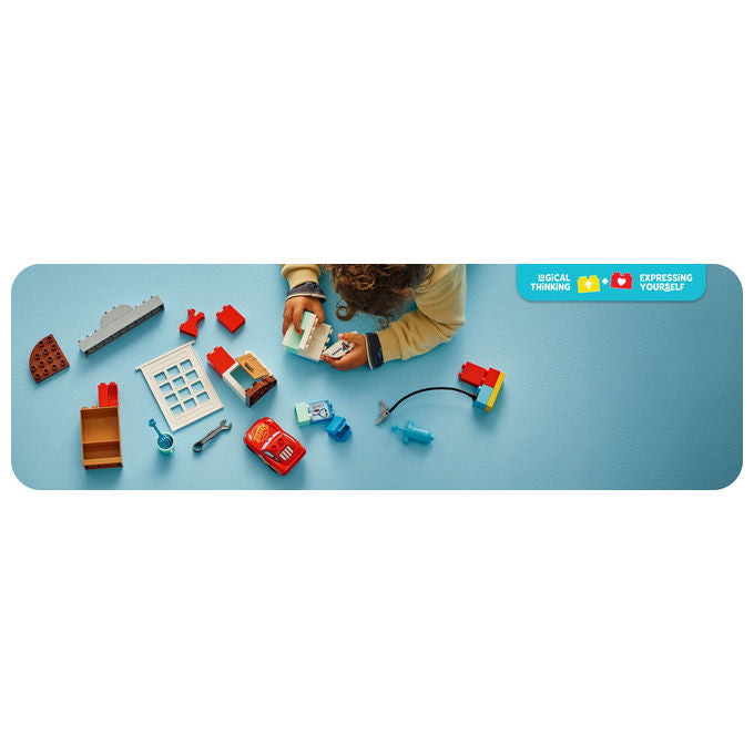 LEGO Duplo La Visita di McQueen all'officina di Doc Disney Cars