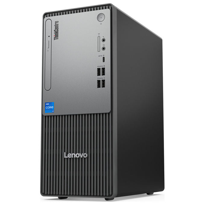Lenovo 12UD0026IX ThinkCentre neo 50t Gen 5 PC Desktop Tower Intel Core i7-14700 16GB DDR5 512GB SSD NVMe Windows 11 Pro colore Nero