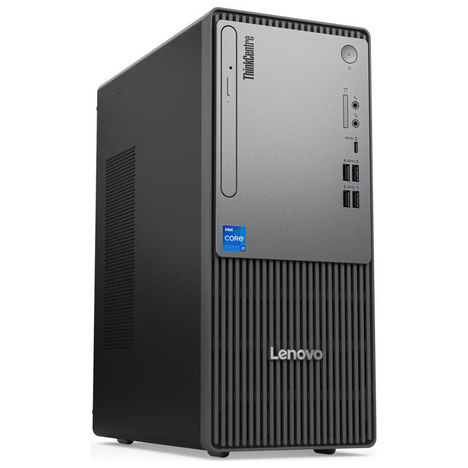 Lenovo 12UD0026IX ThinkCentre neo 50t Gen 5 PC Desktop Tower Intel Core i7-14700 16GB DDR5 512GB SSD NVMe Windows 11 Pro colore Nero