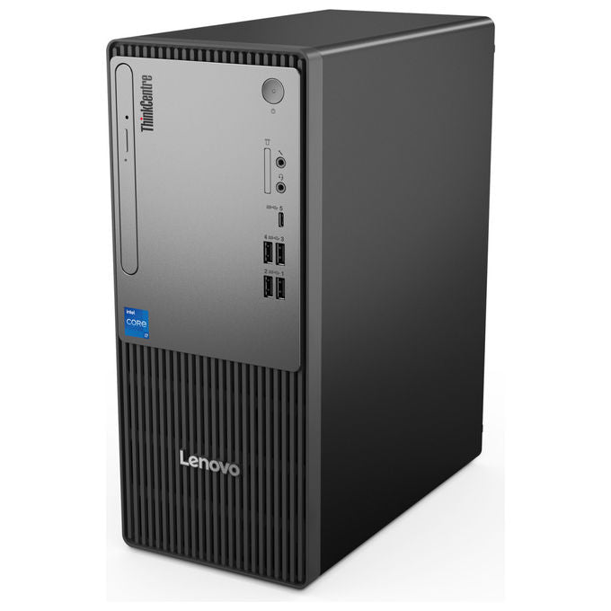 Lenovo 12UD0026IX ThinkCentre neo 50t Gen 5 PC Desktop Tower Intel Core i7-14700 16GB DDR5 512GB SSD NVMe Windows 11 Pro colore Nero