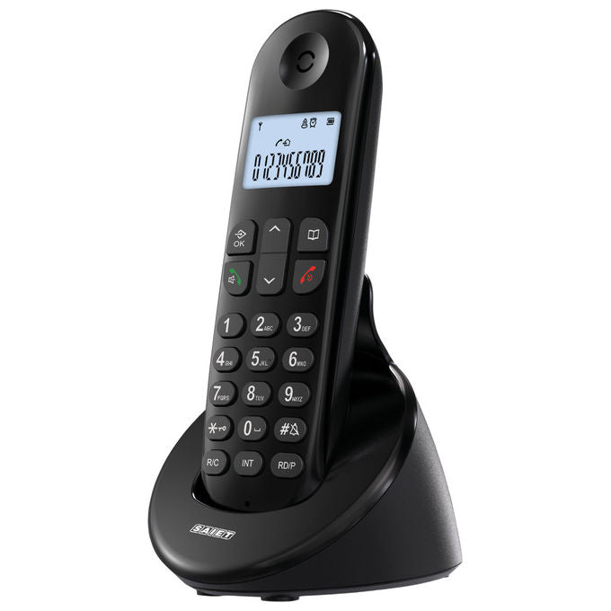 Saiet Easy Telefono Cordless DECT con Vivavoce