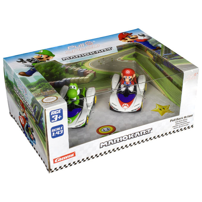 Carrera Modellino Auto Sportiva Super Mario Kart 1:43