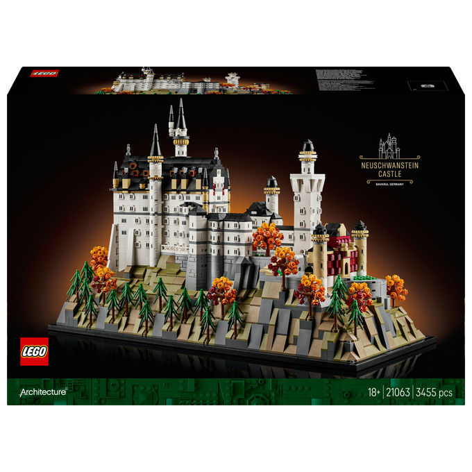 LEGO Architecture Castello di Neuschwanstein Set da costruzione 3455 pezzi
