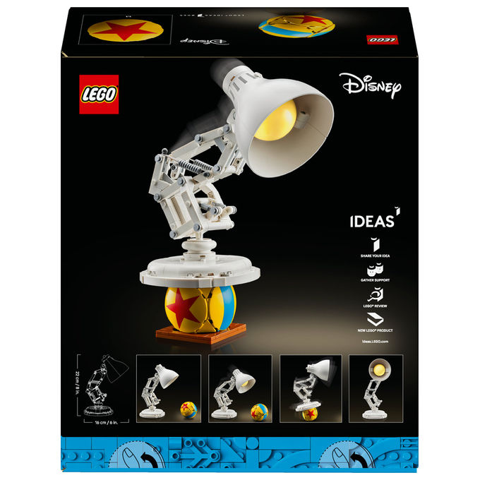 LEGO Ideas Disney Pixar Luxo Jr Set Costruzioni 21357