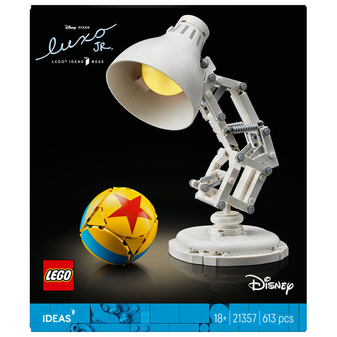 LEGO Ideas Disney Pixar Luxo Jr Set Costruzioni 21357