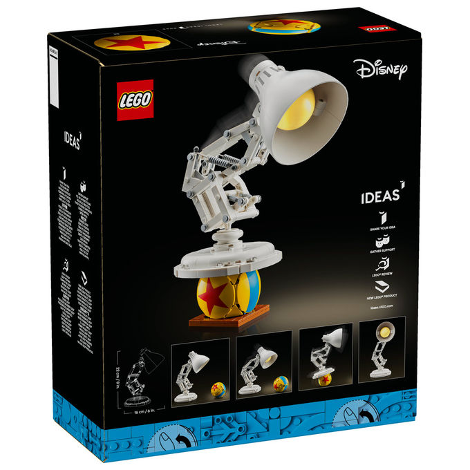 LEGO Ideas Disney Pixar Luxo Jr Set Costruzioni 21357