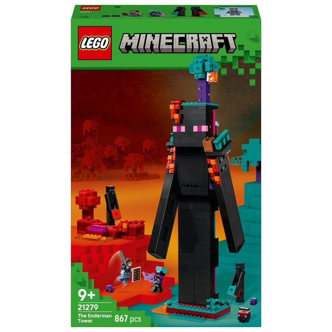 Lego Minecraft La Torre dell'Enderman, Set costruzioni 21279