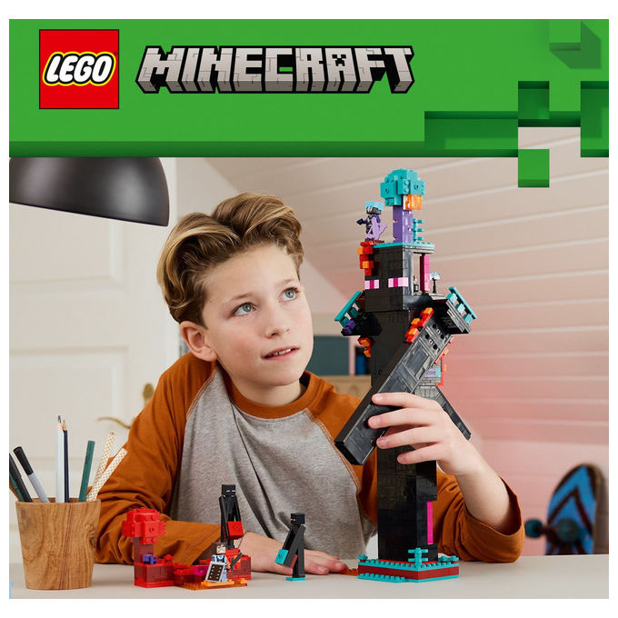 Lego Minecraft La Torre dell'Enderman, Set costruzioni 21279