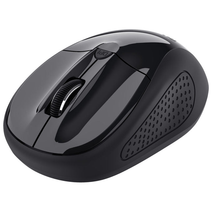 Trust Mouse Wireless Ottico 1600 DPI Ambidestro Nero