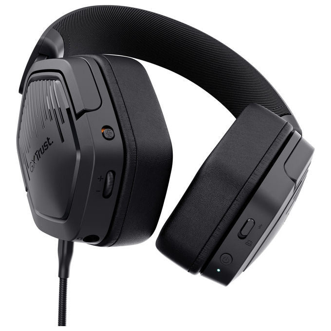 Trust GXT 493 Carus Cuffie Gaming Bluetooth Nere