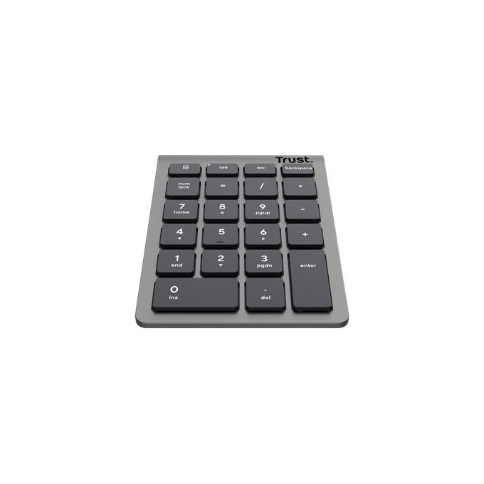 Trust Tastierino Numerico Wireless Argento per Laptop PC