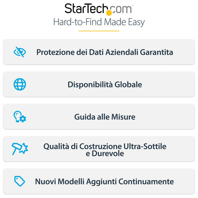 StarTech.com Filtro Privacy Monitor 27'' 16:9 Acrilico Lucido