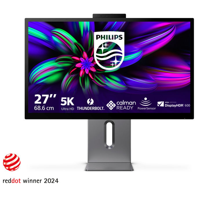 Philips Serie 7000 Brilliance 27E3U7903 Monitor 27'' 5K Ultra HD Grigio