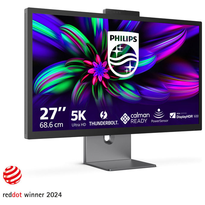 Philips Serie 7000 Brilliance 27E3U7903 Monitor 27'' 5K Ultra HD Grigio