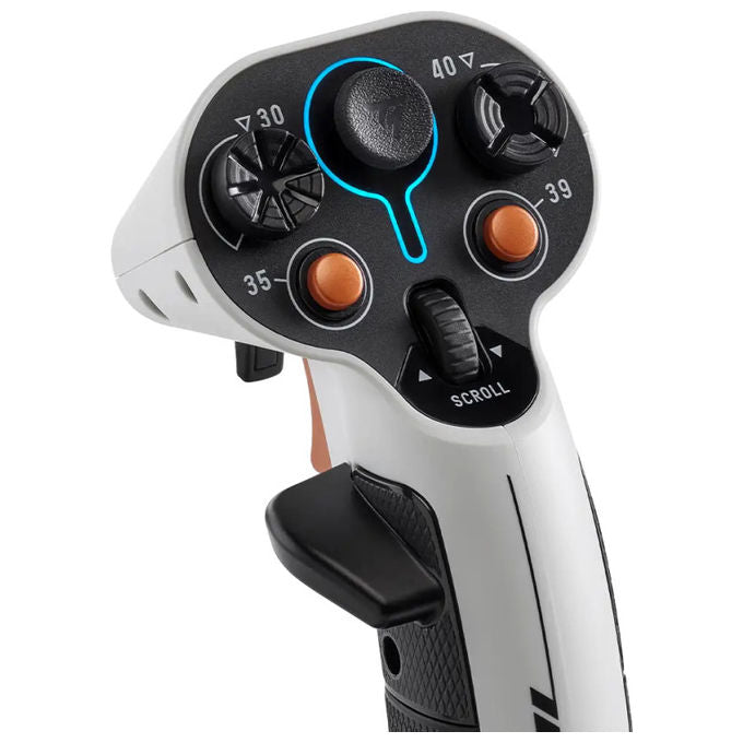 Thrustmaster Sol-R 2 HOSAS Space Sim Duo Flightstick USB Nero Bianco