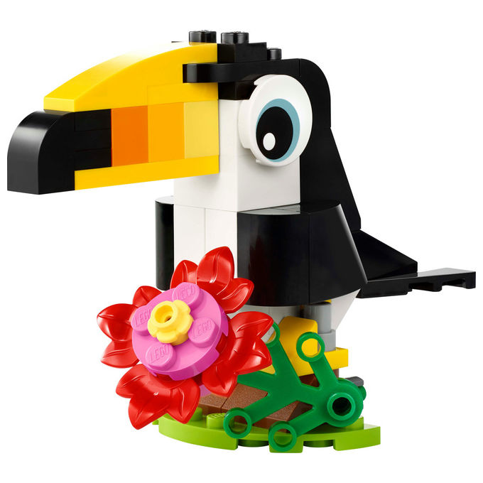 Lego Tucano Tropicale Set da Costruzione 3 in 1
