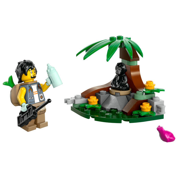 LEGO L'incontro con Cucciolo di Gorilla, Set costruzioni
