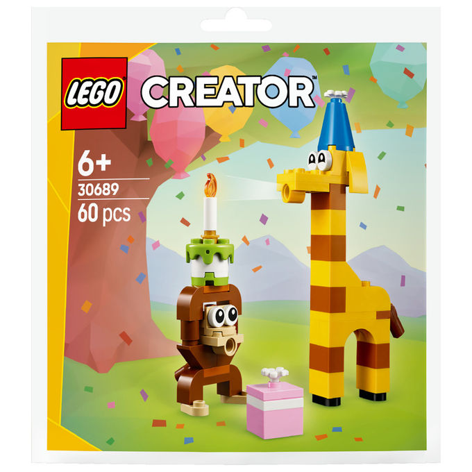 Lego Animali Della Festa Di Compleanno Set Costruzioni Multicolore