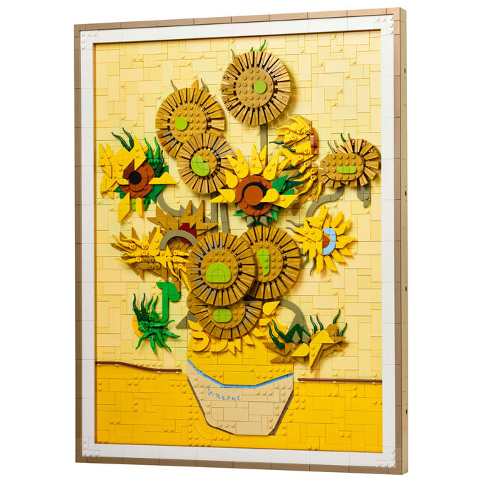 Lego Vincent Van Gogh Girasoli Set Decorativo da Parete