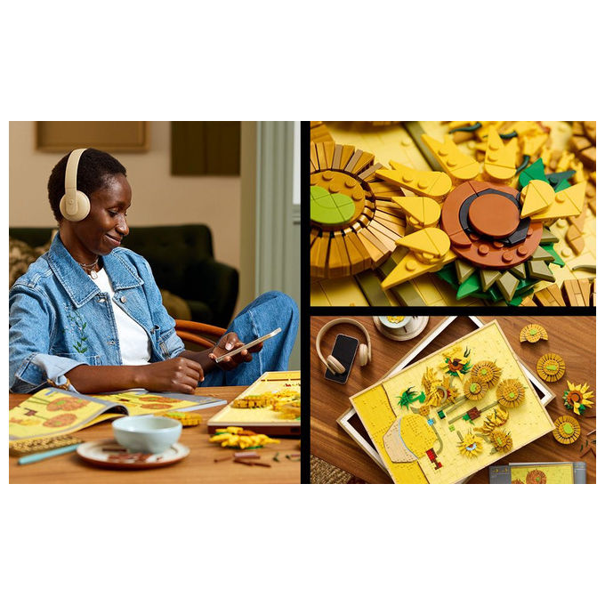 Lego Vincent Van Gogh Girasoli Set Decorativo da Parete