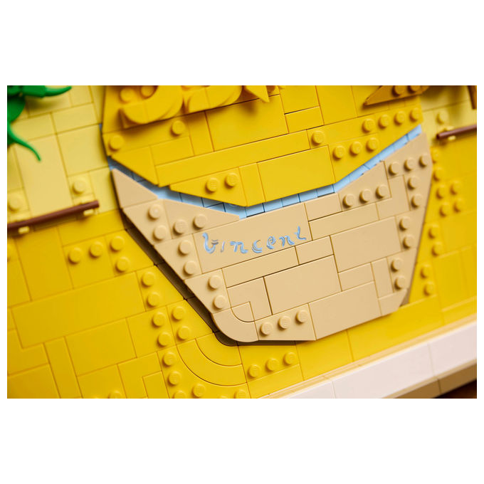Lego Vincent Van Gogh Girasoli Set Decorativo da Parete
