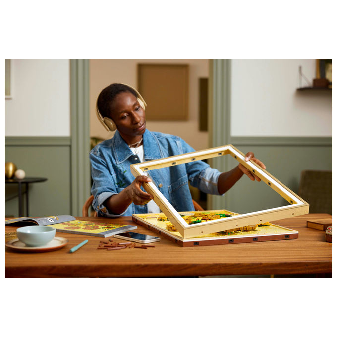 Lego Vincent Van Gogh Girasoli Set Decorativo da Parete