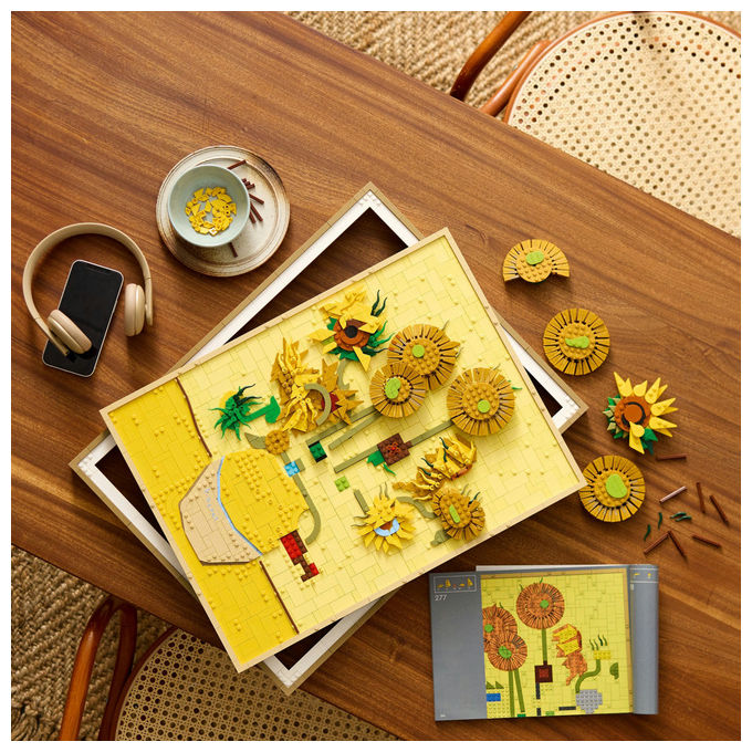 Lego Vincent Van Gogh Girasoli Set Decorativo da Parete